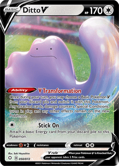Ditto V #50 from Shining Fates