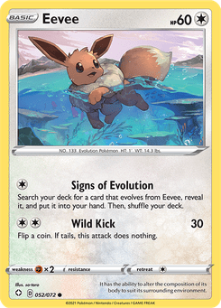 Eevee #52 from Shining Fates