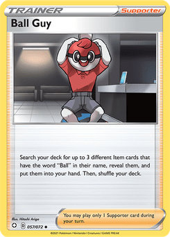 Ball Guy #57 from Shining Fates