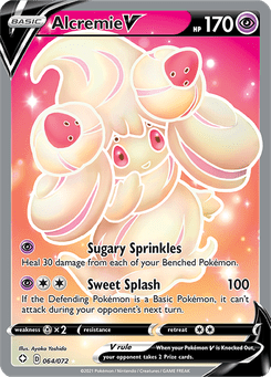Alcremie V #64 from Shining Fates