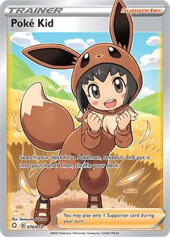 Poke Kid #70 from Shining Fates