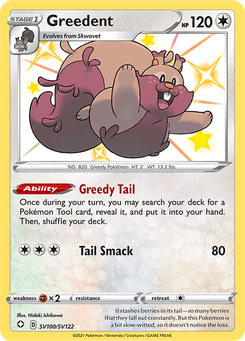 Greedent #SV100 from SF: Shiny Vault