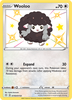 Wooloo #SV103 from SF: Shiny Vault