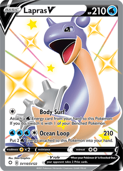 Lapras V #SV110 from SF: Shiny Vault