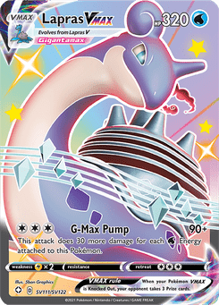 Lapras VMAX #SV111 from SF: Shiny Vault