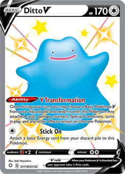 Ditto V #SV118 from SF: Shiny Vault