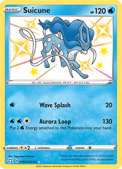 Suicune #SV22 from SF: Shiny Vault