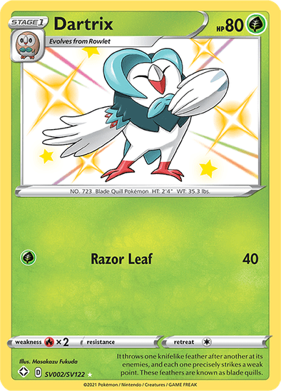 Dartrix #SV2 from SF: Shiny Vault