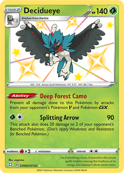 Decidueye #SV3 from SF: Shiny Vault