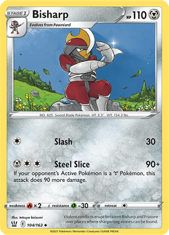 Bisharp #104 from Battle Styles