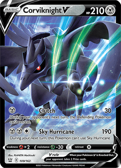 Corviknight V #109 from Battle Styles