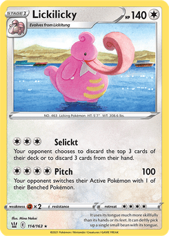 Lickilicky #114 from Battle Styles