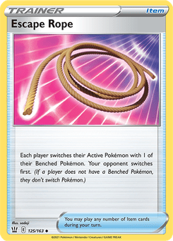 Escape Rope #125 from Battle Styles