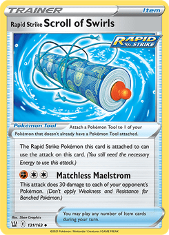 Rapid Strike Scroll of Swirls #131 from Battle Styles