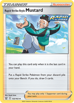 Rapid Strike Style Mustard #132 from Battle Styles