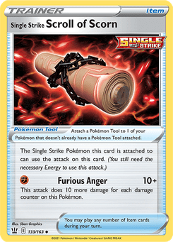 Single Strike Scroll of Scorn #133 from Battle Styles