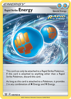 Rapid Strike Energy #140 from Battle Styles