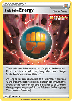 Single Strike Energy #141 from Battle Styles