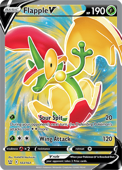 Flapple V #143 from Battle Styles