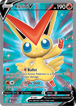 Victini V #144 from Battle Styles