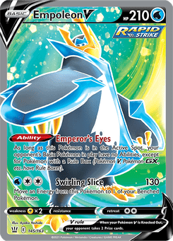 Empoleon V #145 from Battle Styles