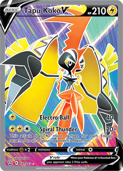 Tapu Koko V #147 from Battle Styles