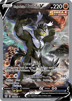 Single Strike Urshifu V #151 from Battle Styles