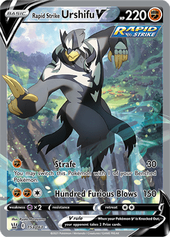 Rapid Strike Urshifu V #153 from Battle Styles