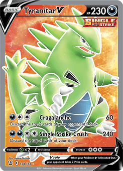 Tyranitar V #154 from Battle Styles