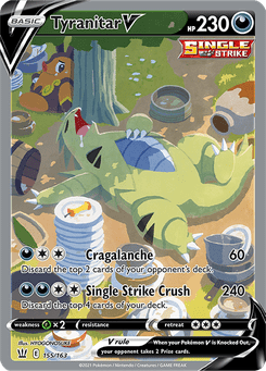 Tyranitar V #155 from Battle Styles