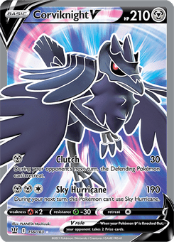 Corviknight V #156 from Battle Styles