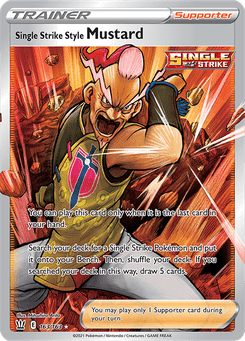 Single Strike Style Mustard #163 from Battle Styles
