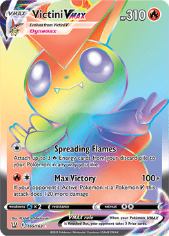 Victini VMAX #165 from Battle Styles