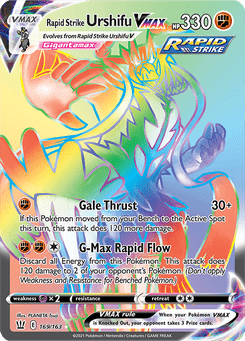 Rapid Strike Urshifu VMAX #169 from Battle Styles