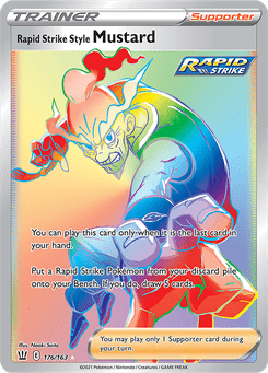 Rapid Strike Style Mustard #176 from Battle Styles