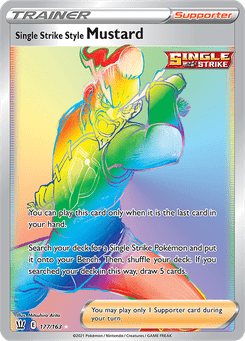 Single Strike Style Mustard #177 from Battle Styles