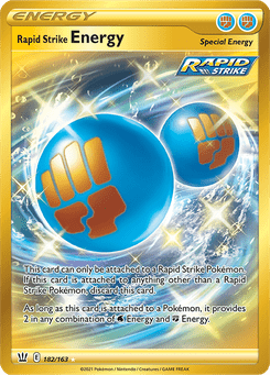 Rapid Strike Energy #182 from Battle Styles