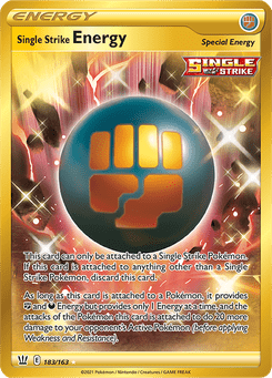 Single Strike Energy #183 from Battle Styles