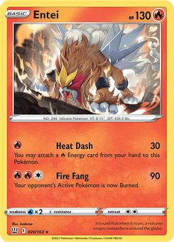 Entei #20 from Battle Styles
