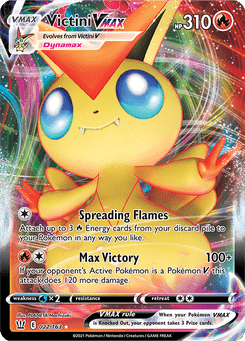 Victini VMAX #22 from Battle Styles