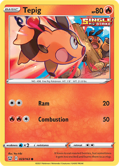 Tepig #23 from Battle Styles