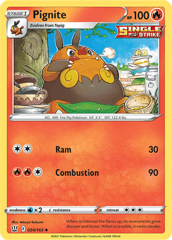 Pignite #24 from Battle Styles