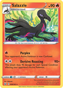 Salazzle #28 from Battle Styles