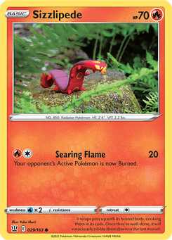 Sizzlipede #29 from Battle Styles