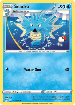 Seadra #32 from Battle Styles