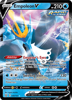 Empoleon V #40 from Battle Styles