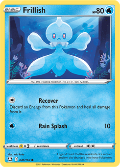 Frillish #41 from Battle Styles