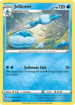 Jellicent #42 from Battle Styles