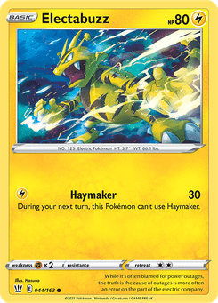 Electabuzz #44 from Battle Styles