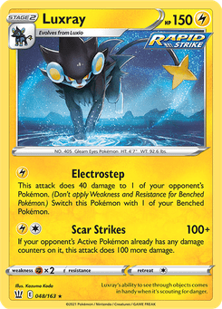 Luxray #48 from Battle Styles